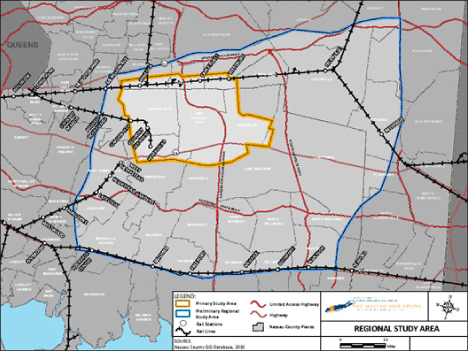 Preliminary Regional Study Area